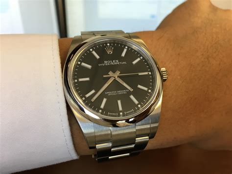 fake oyster perpetual rolex black face|Rolex Oyster Perpetual black dial.